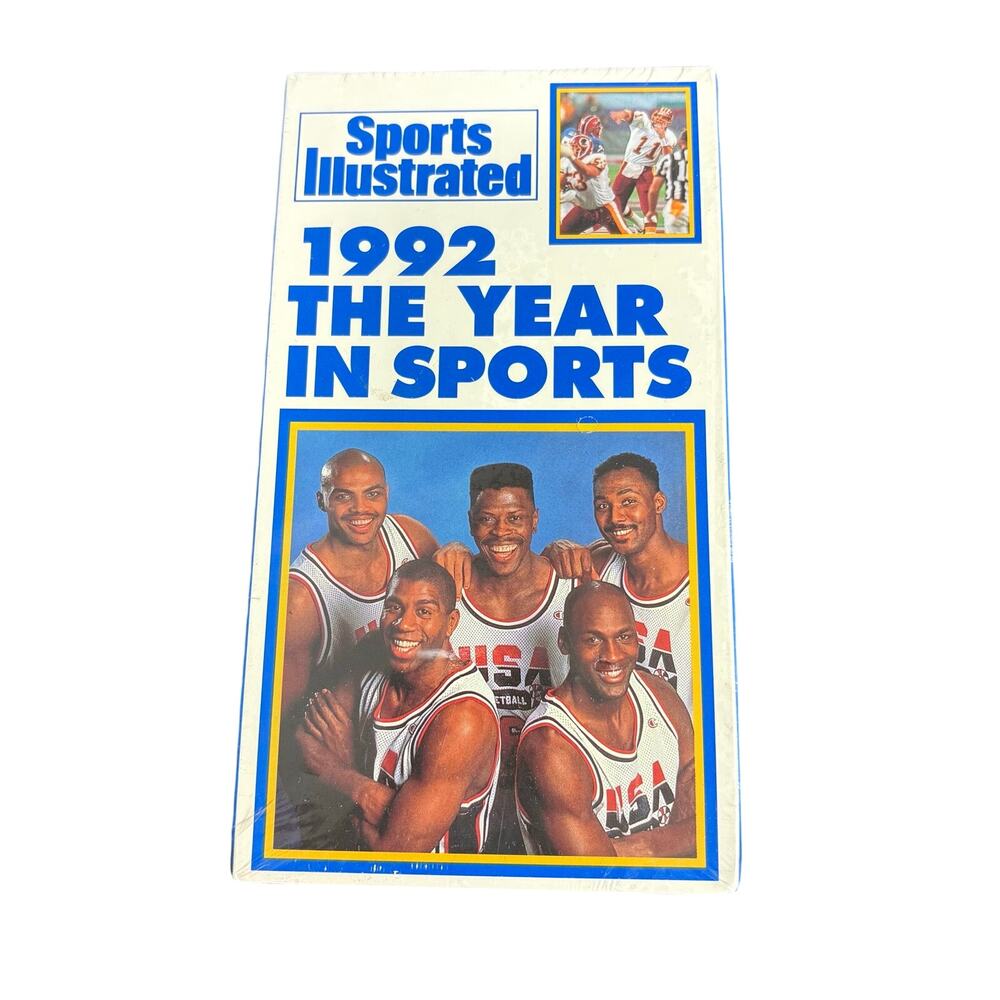 Sports Illustrated 1992 The Year In Sports VHS Tape - Factory Sealed - Vintage